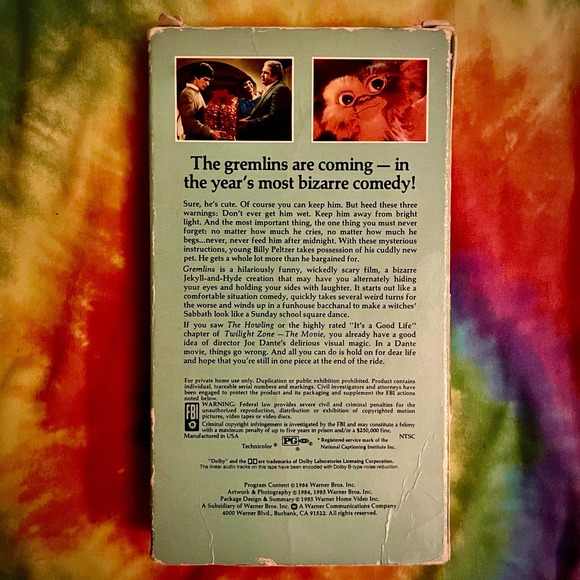 Horror & Thriller Classic VHS Collector Set - 8 Films!! - Picture 11 of 16